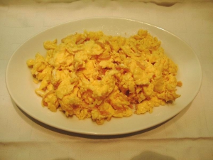 receta huevos rebueltos con jamon jork