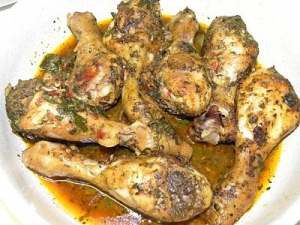 receta pollo asado a las hiervas