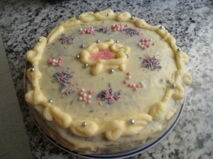 receta TARTA TERCIOPELO ROJO