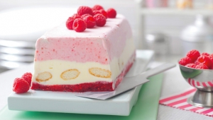 receta Parfait de frambuesa