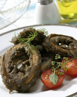receta Calamares rebozados en su tinta