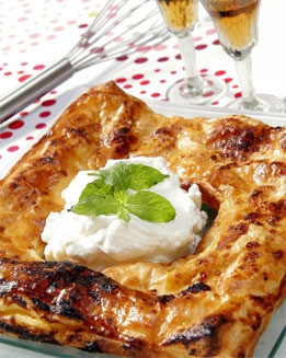 receta Bolla de hojaldre