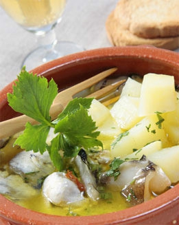 receta Cocochas al pilpil