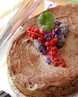 receta Tarta de mousse de chocolate