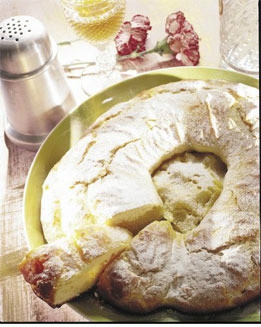 receta Roscón del santo Cristobal