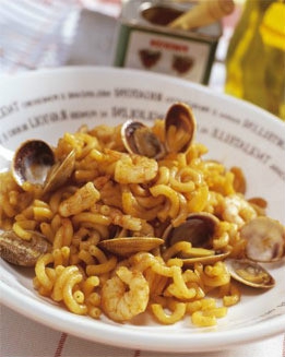 receta Fideos con marisquete