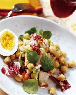 receta Garbanzos con pollo