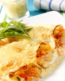 receta Canelones de tofu y vegetales