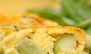 receta Calabacines con salsa de yogur