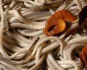 receta Angulas a la bilbaína