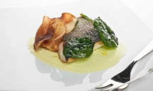 receta Lubina con muselina