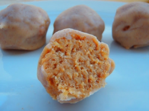 receta Trufas de manzana y canela