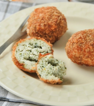 receta Pelotas de ave a las gruesas hierbas