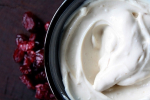 receta Queso de yogur 2 sabores