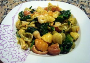receta Pasta gamba