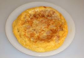 receta tortilla de gambas