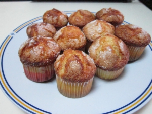 receta MADALENAS SABOR VAINILLA