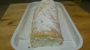 receta BRAZO DE GITANO DE NATA