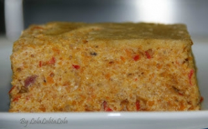 receta PASTEL DE SETAS Y VERDURAS