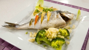 receta Dorada a los tres cítricos