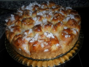 receta BRIOCHE RELLENO DE DULCE DE LECHE