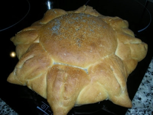 receta PAN SOL ÁRABE