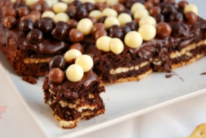 receta Brownie Tuc