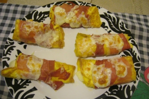 receta tortillas rellenas gratinadas