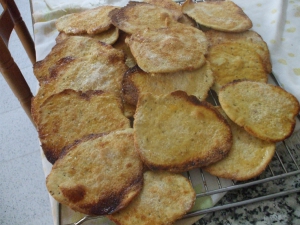 receta TORTAS DE ACEITE SEVILLANAS