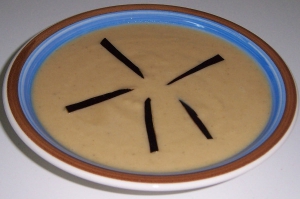 receta CREMA DE BERENJENAS