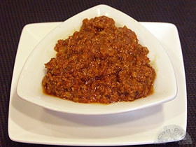 receta Pesto Rojo