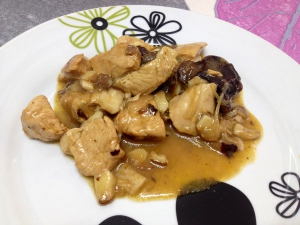 receta Guiso de pavo agridulce