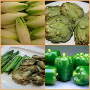 receta VERDURAS DE TEMPORADA A LA PLANCHA