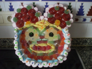 receta TARTA DE CHUCES MIKI MAUS