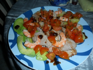 receta solomillo conmbinado tierra y mar