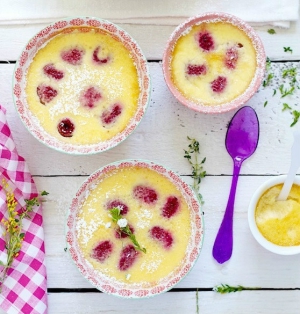 receta Natillas al horno