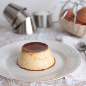 receta Flan con muchas leches