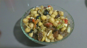 receta ENSALADA DE GARBANZOS