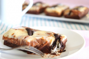 receta Barritas pegajosas a los tres chocolates