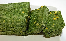 receta FLAN DE ESPINACAS AL PARMESANO