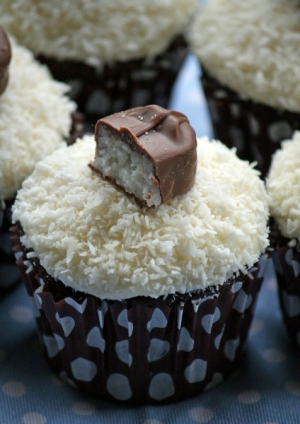 receta Bounty cupcakes