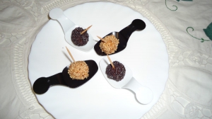 receta BOMBONES CRUJIENTES DE QUESO DE CABRA