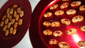 receta PALMERITAS DE FRESA Y MELOCOTÓN