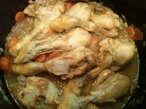 receta Jamoncitos de pollo en salsa