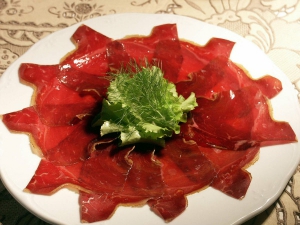 receta carpaccio de cecina