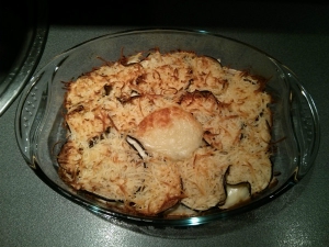 receta Pastel de berenjenas.