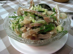 receta oreja de cerdo a la vinagreta