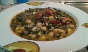 receta Potaje de Garbanzos