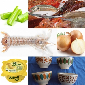 receta SOPA DE PESCADO CON TOSTAS