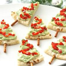 receta Aperitivos de Navidad en forma de abeto